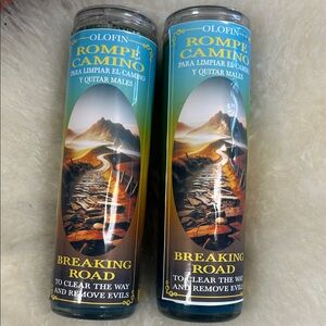 Set Olofin Breaking Road Spiritual Candles